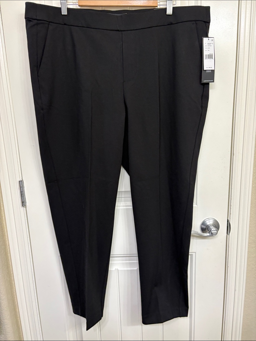 NWT Liverpool Kayla Black Women's Tailored Pull-on Trousers